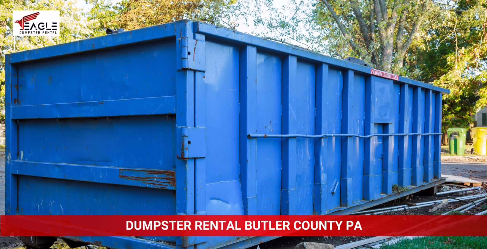 dumpster rental butler county pa