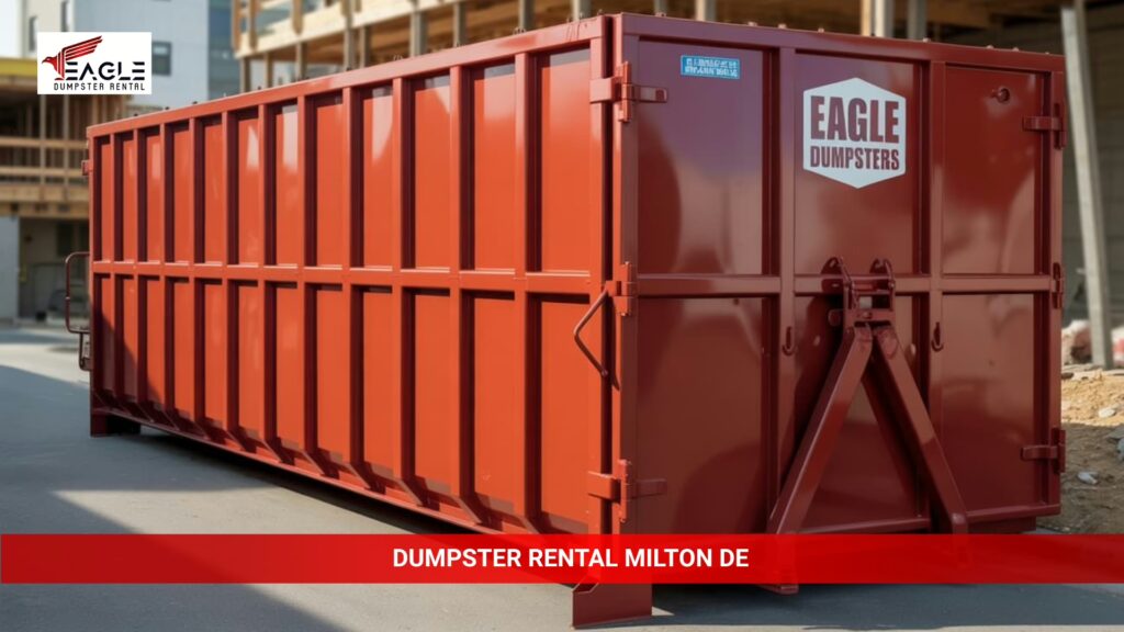 dumpster rental milton de