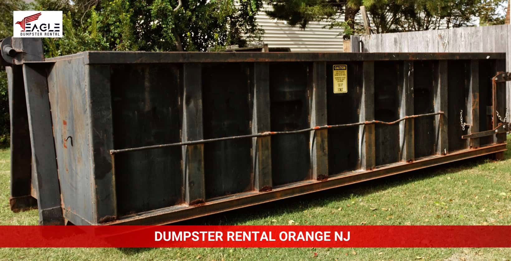 dumpster rental orange nj