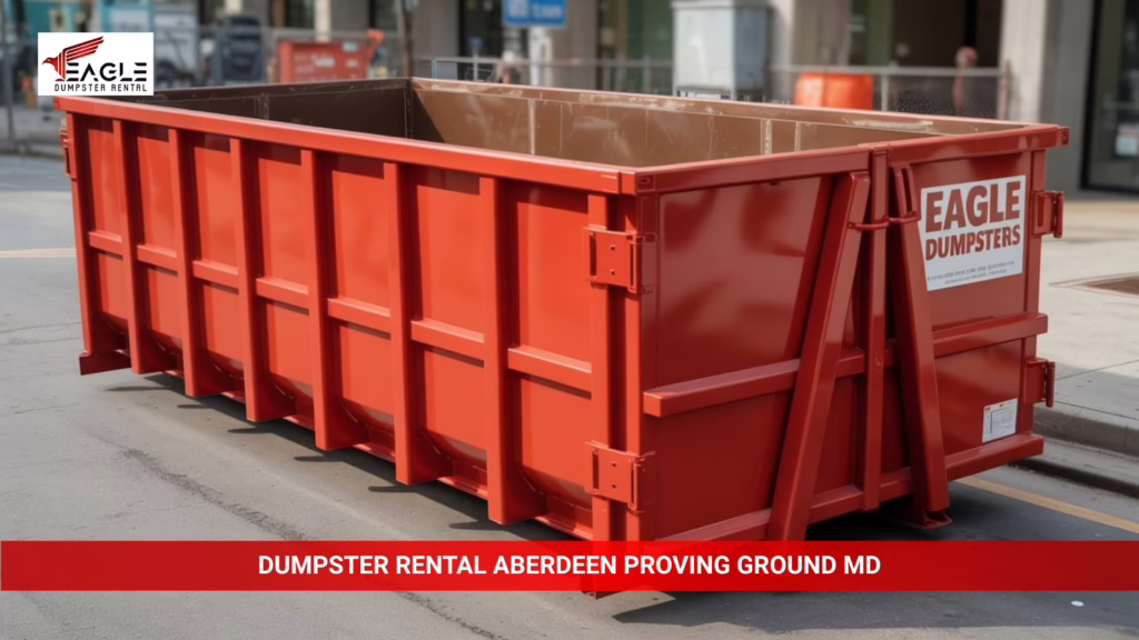 Dumpster Rental Aberdeen Proving Ground, MD 1
